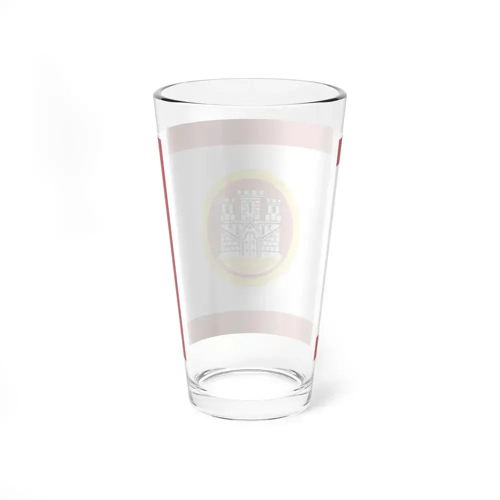 Flag of Bergen Vestland Norway - Pint Glass 16oz - Go Mug Yourself