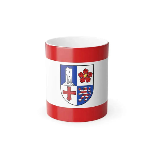 Flag of Bergstrasse Germany - Color Changing Coffee Mug 11oz - Go Mug Yourself