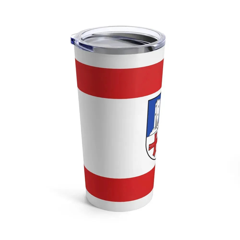 Flag of Bergstrasse Germany - Tumbler 20oz - Go Mug Yourself