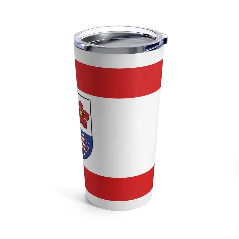 Flag of Bergstrasse Germany - Tumbler 20oz - Go Mug Yourself