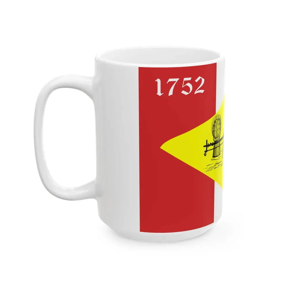 Flag of Berks County Pennsylvania (United States) White Coffee Mug - Go Mug Yourself