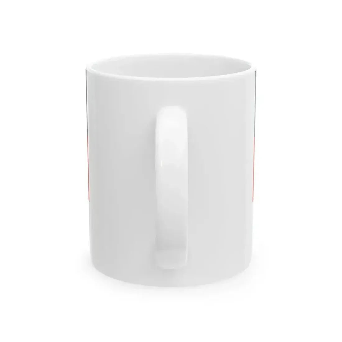 Flag of Berlin 1861 (Germany) White Coffee Mug - Go Mug Yourself