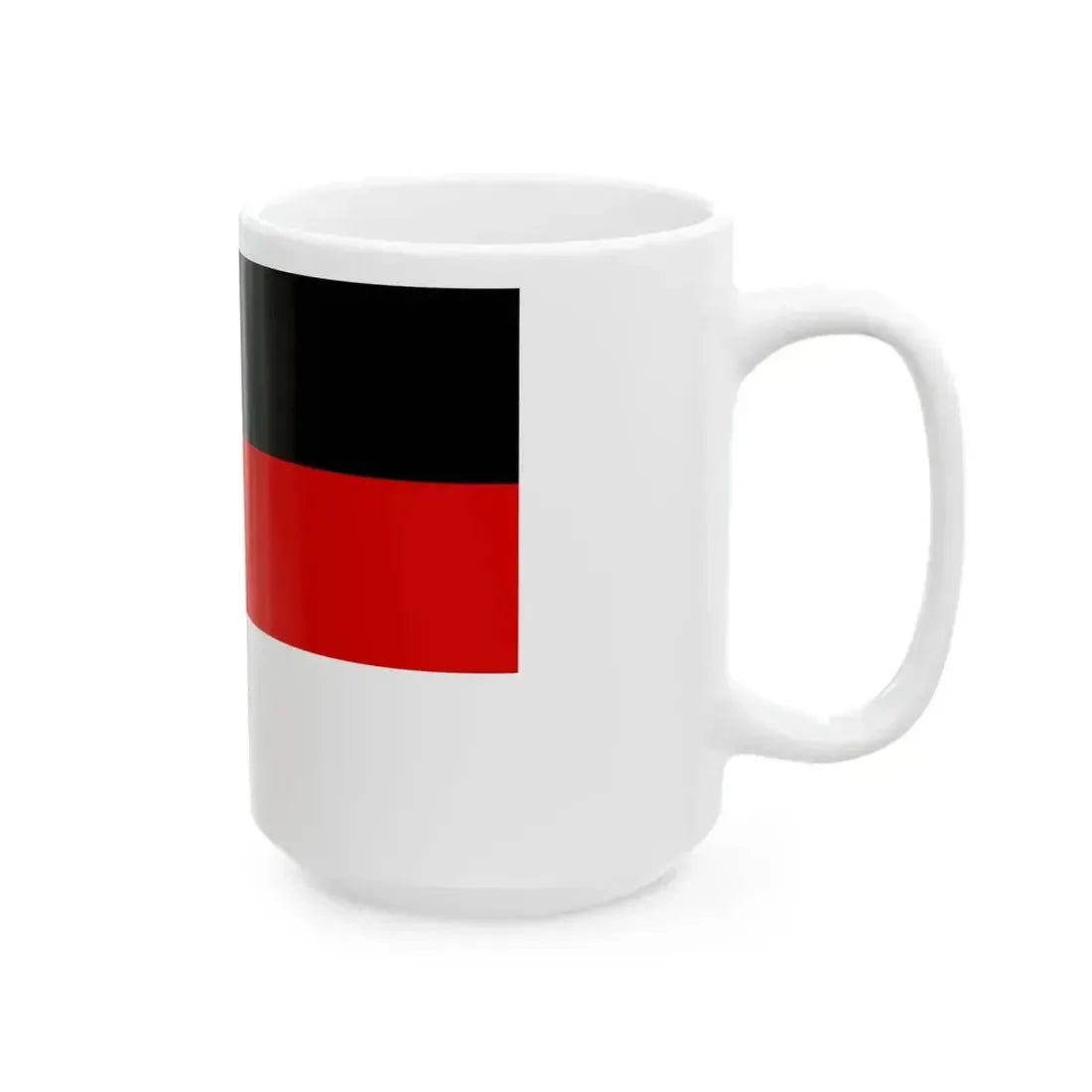 Flag of Berlin 1861 (Germany) White Coffee Mug - Go Mug Yourself