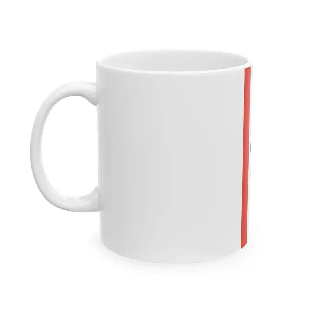 Flag of Berlin banner (Germany) White Coffee Mug - Go Mug Yourself