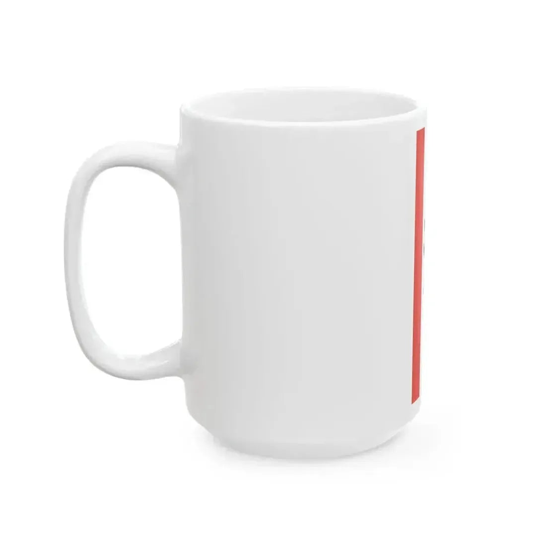 Flag of Berlin banner (Germany) White Coffee Mug - Go Mug Yourself