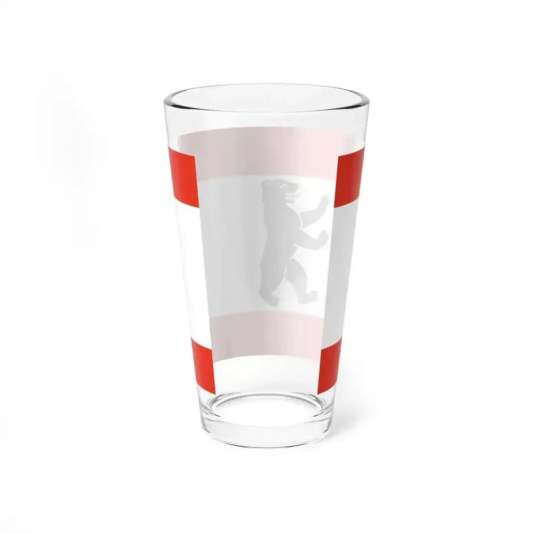 Flag of Berlin Germany - Pint Glass 16oz - Go Mug Yourself