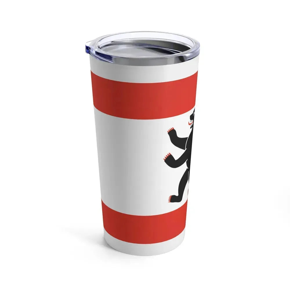 Flag of Berlin Germany - Tumbler 20oz - Go Mug Yourself