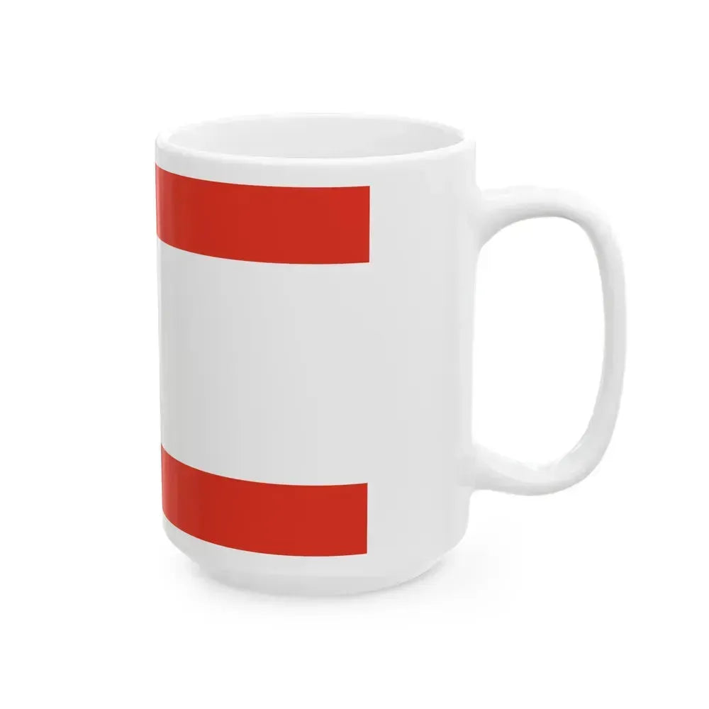 Flag of Berlin Germany - White Coffee Mug - Go Mug Yourself