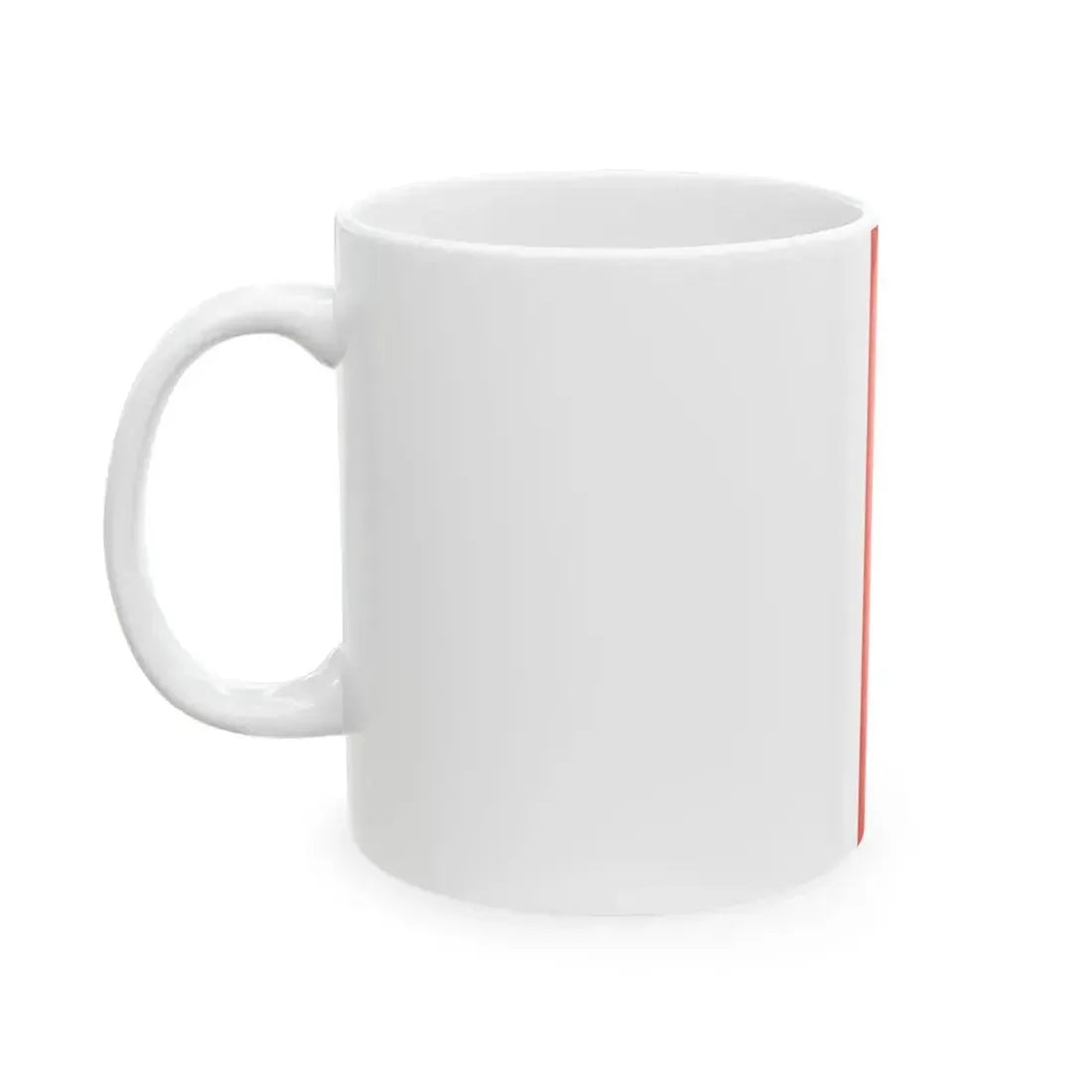 Flag of Berlin hanging (Germany) White Coffee Mug - Go Mug Yourself