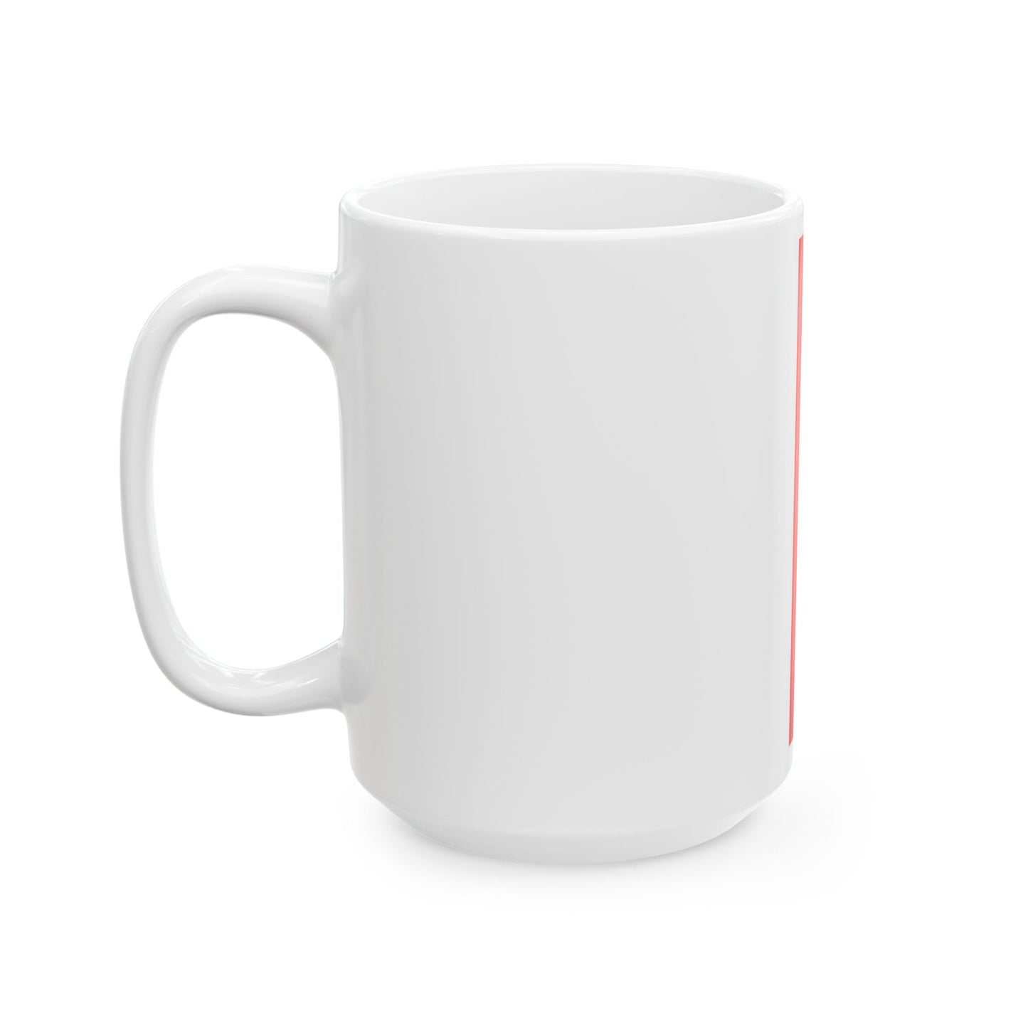 Flag of Berlin hanging (Germany) White Coffee Mug-Go Mug Yourself