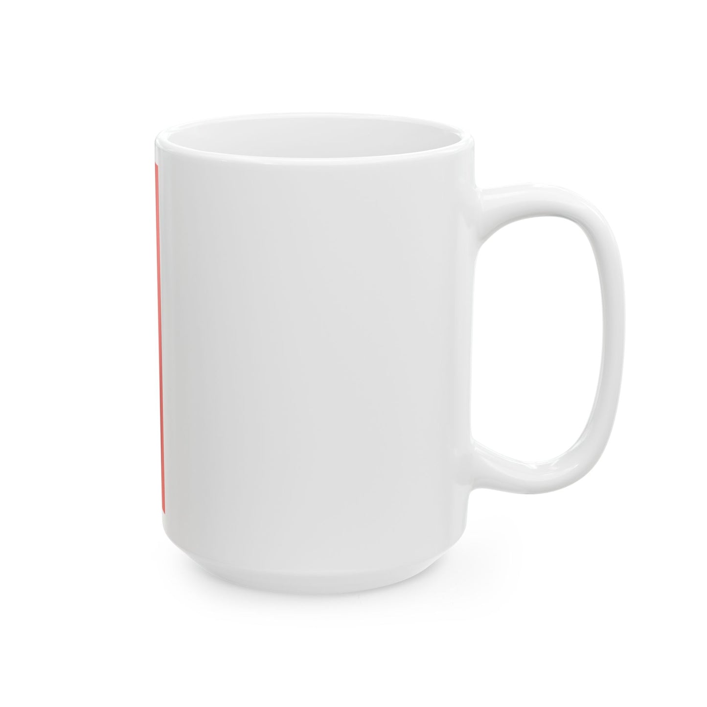 Flag of Berlin hanging (Germany) White Coffee Mug-Go Mug Yourself