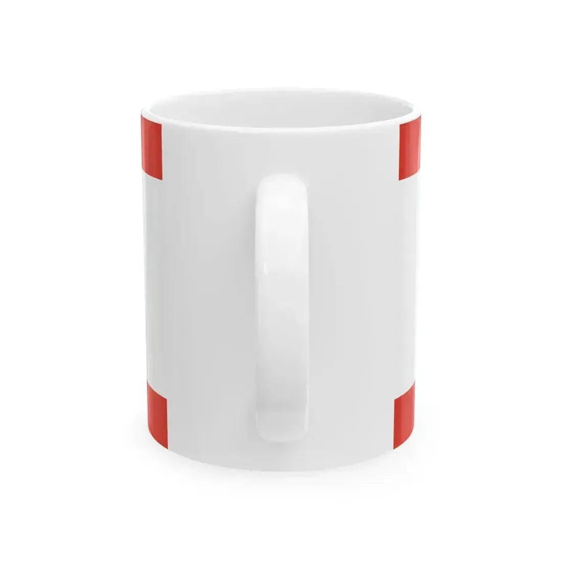 Flag of Berlin state (Germany) White Coffee Mug - Go Mug Yourself