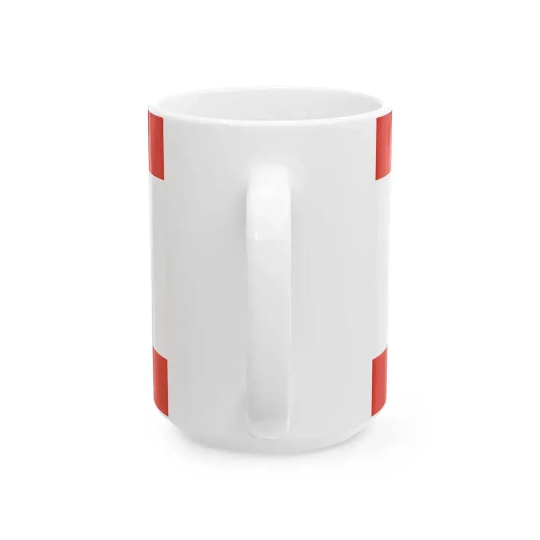 Flag of Berlin state (Germany) White Coffee Mug - Go Mug Yourself