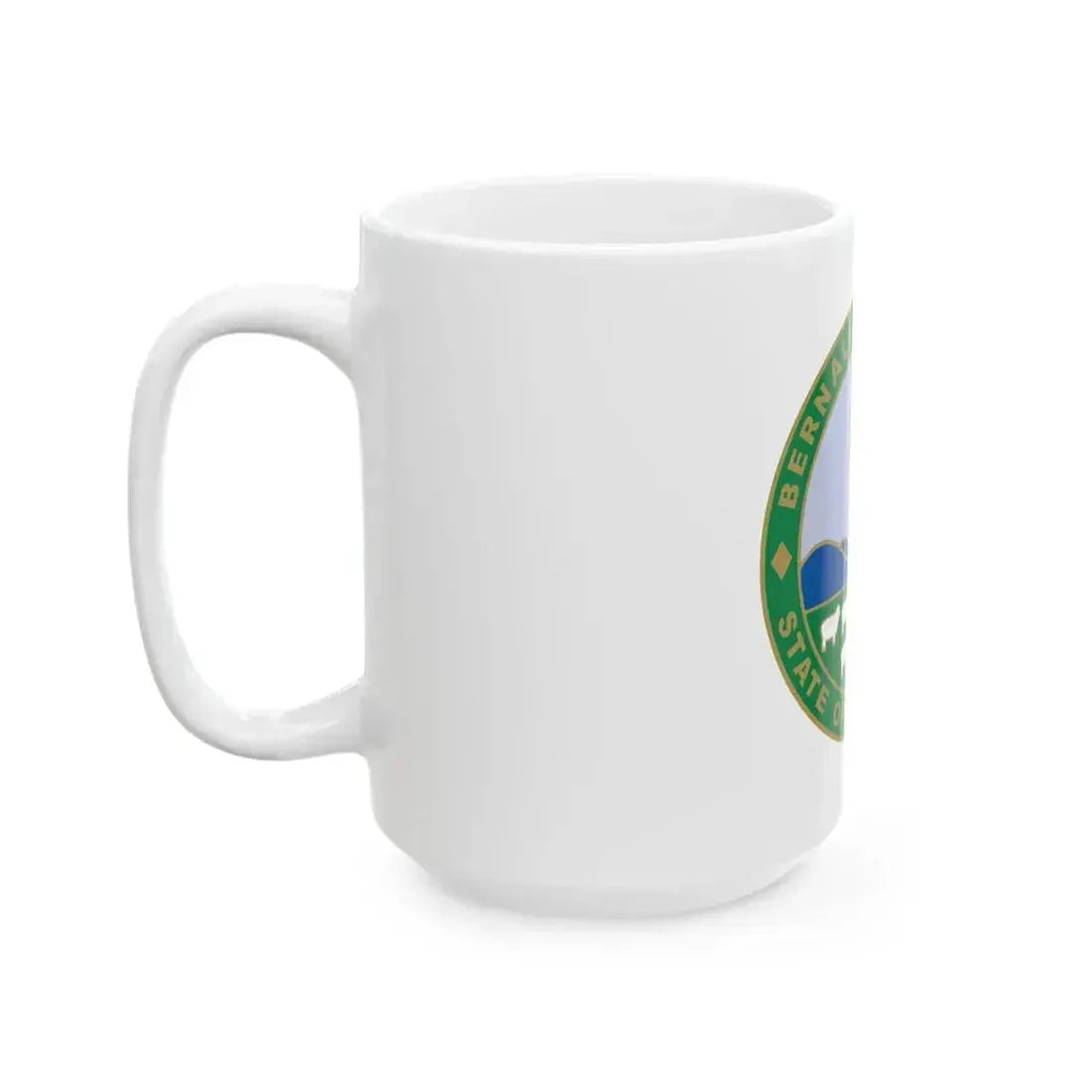 Flag of Bernalillo County New Mexico (Mexico) White Coffee Mug - Go Mug Yourself