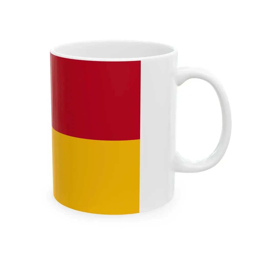 Flag of Bernards Township New Jersey (United States) White Coffee Mug - Go Mug Yourself