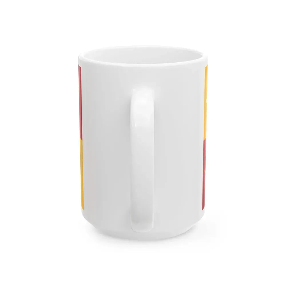 Flag of Bernards Township New Jersey (United States) White Coffee Mug - Go Mug Yourself