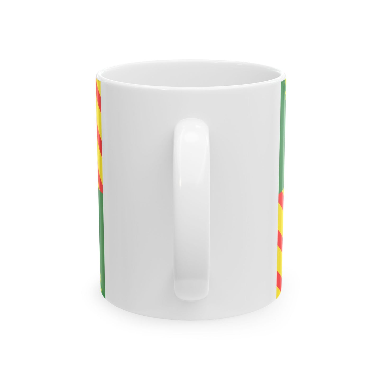 Flag of Bernissart (Belgium) White Coffee Mug-Go Mug Yourself
