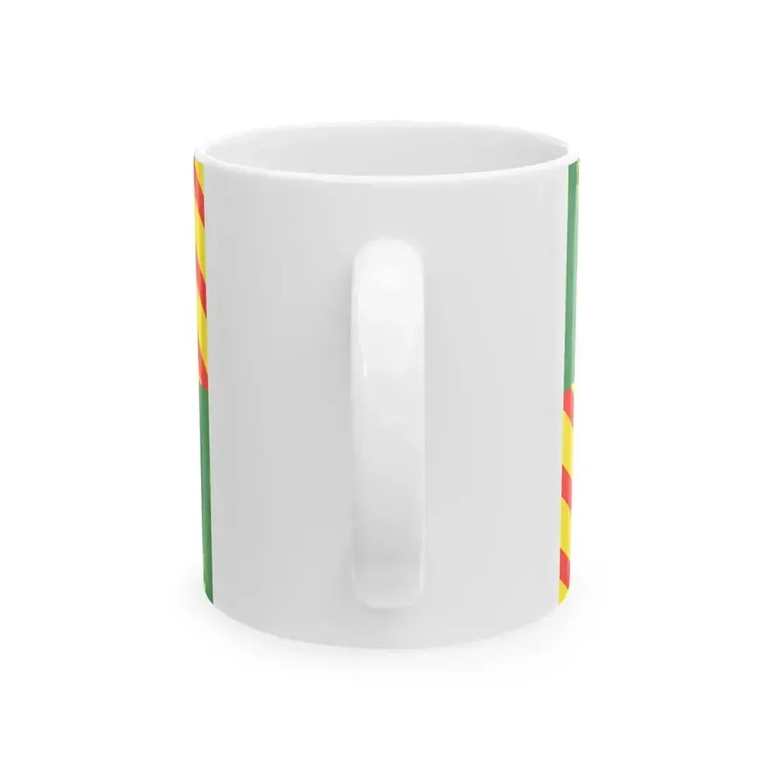 Flag of Bernissart (Belgium) White Coffee Mug - Go Mug Yourself
