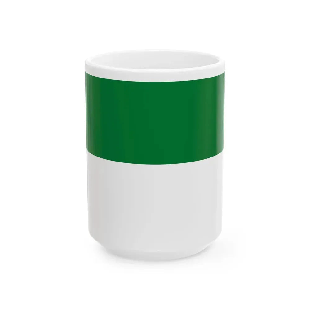 Flag of Betanzos Bolivia (Bolivia) White Coffee Mug 15oz - Go Mug Yourself