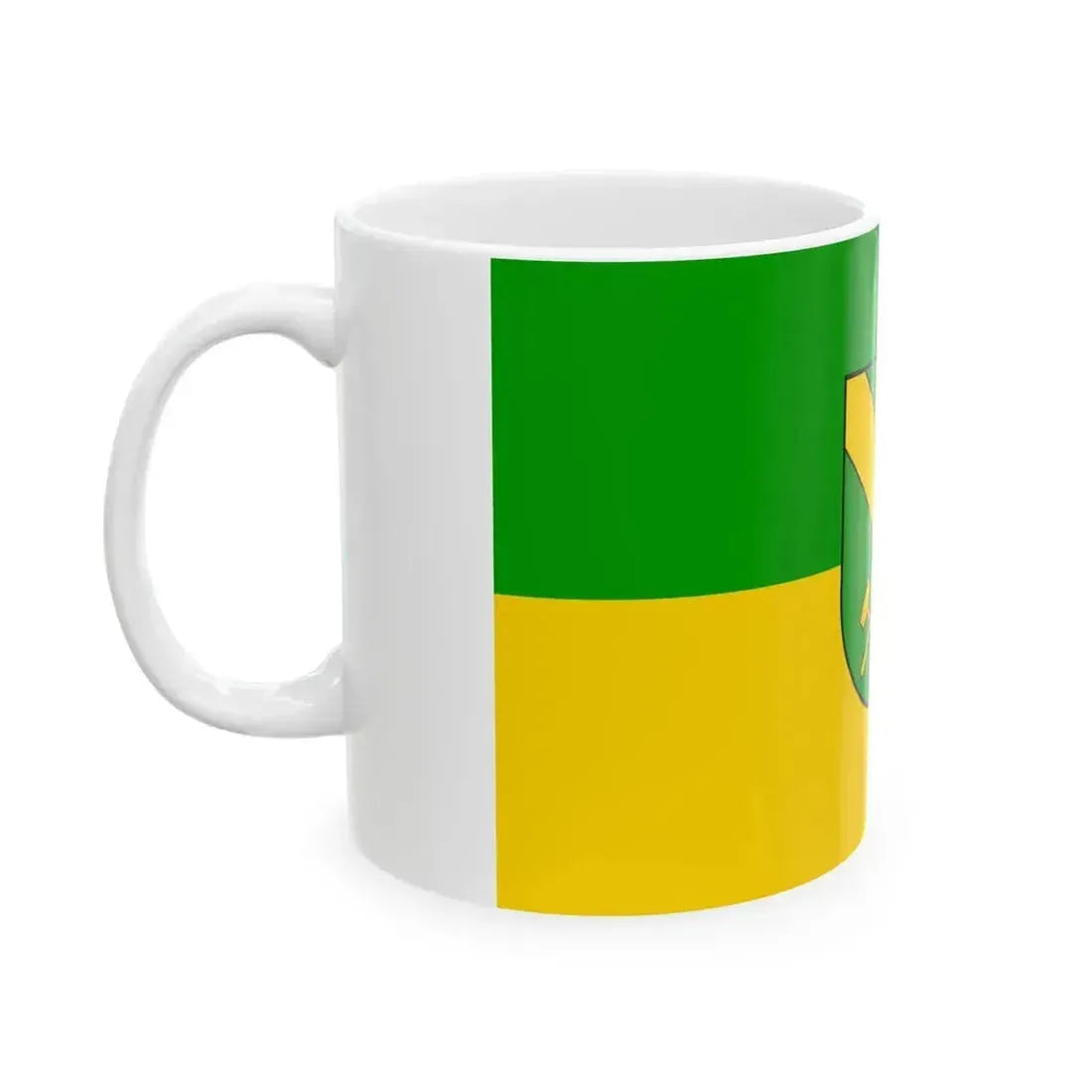 Flag of Bexbach (Germany) White Coffee Mug - Go Mug Yourself