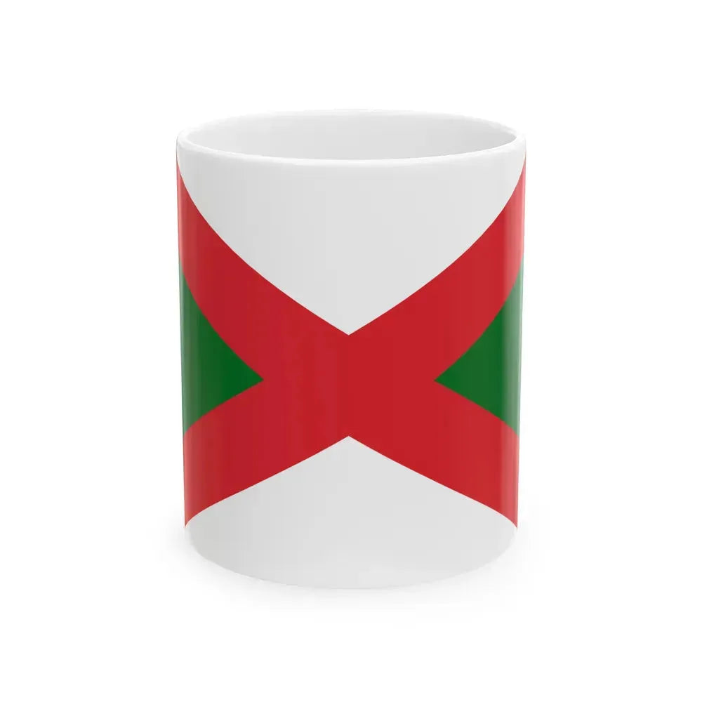 Flag of Bexhill UK - White Coffee Mug 11oz - Go Mug Yourself
