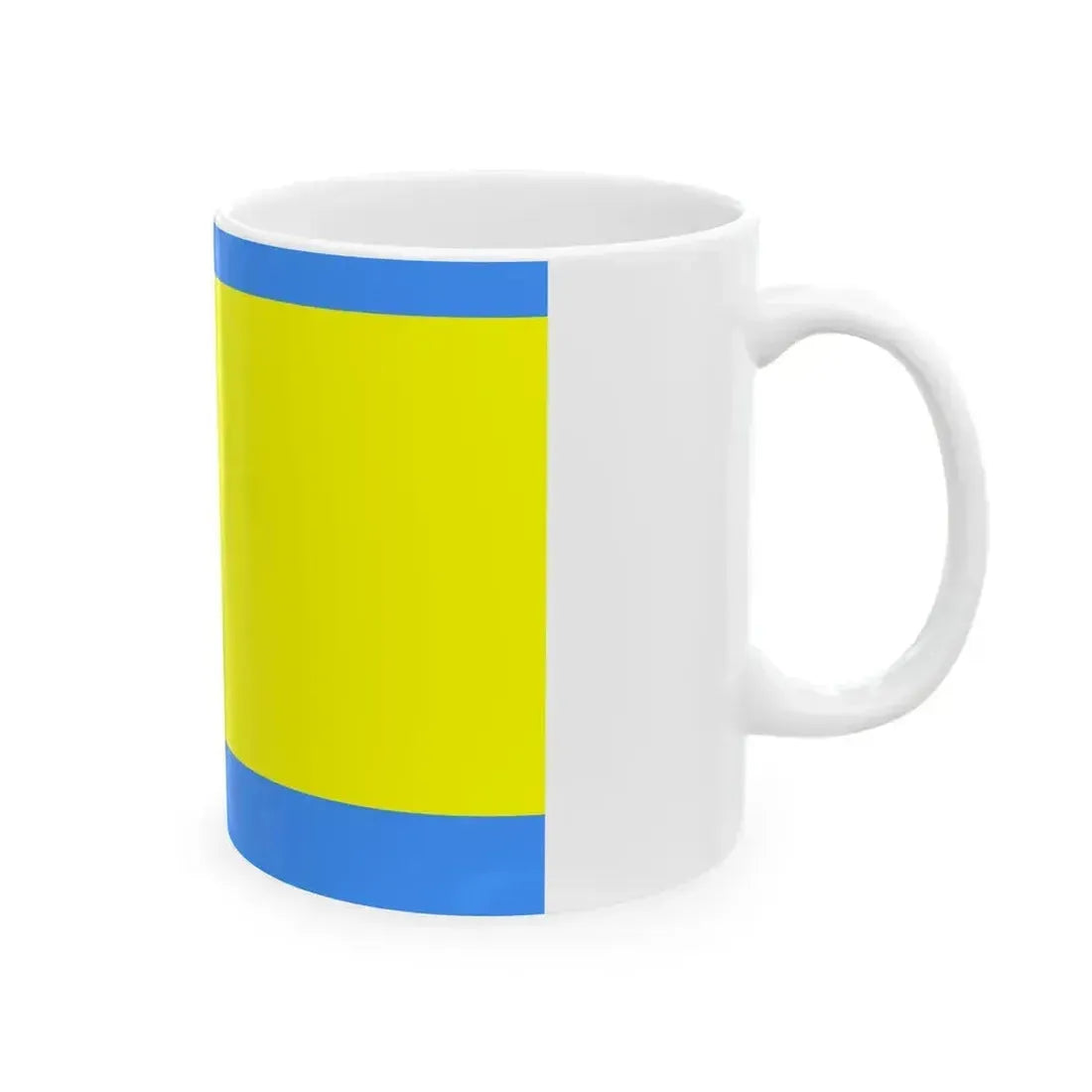 Flag of Bharatpur (India) White Coffee Mug - Go Mug Yourself