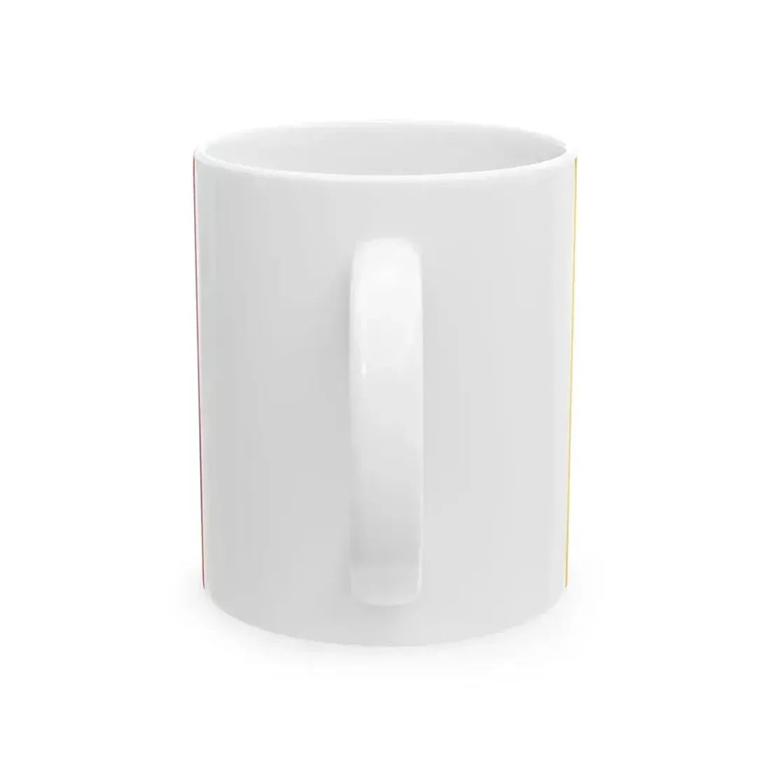 Flag of Bhutan 1949-1956 3-2 (Bhutan) White Coffee Mug - Go Mug Yourself