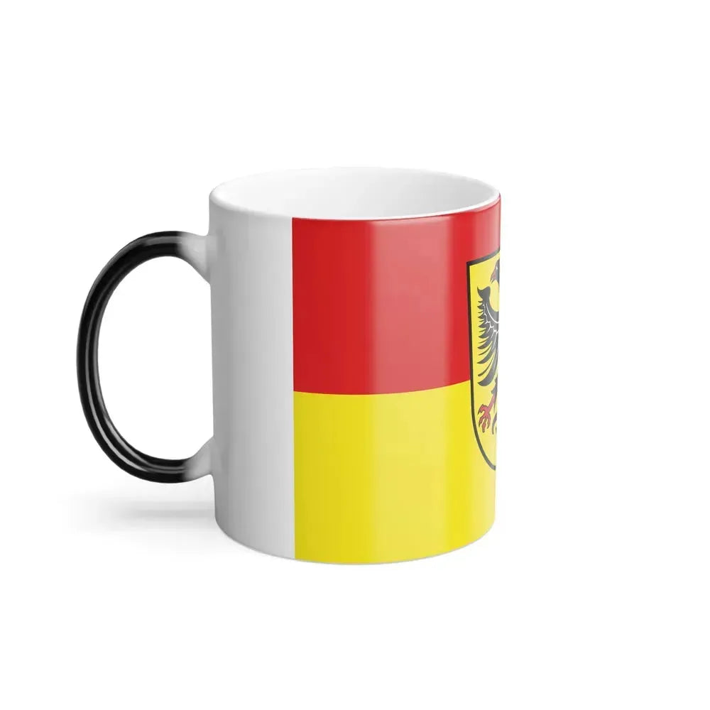 Flag of Biberach Germany - Color Changing Coffee Mug - Go Mug Yourself
