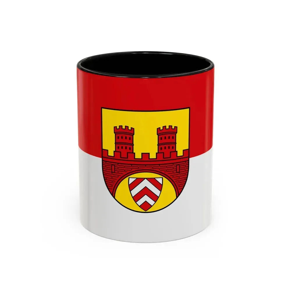 Flag of Bielefeld Germany - Accent Coffee Mug 11oz Black - Go Mug Yourself