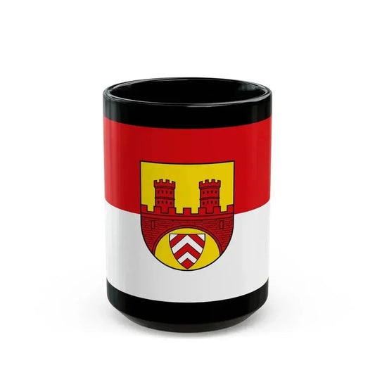 Flag of Bielefeld Germany - Black Coffee Mug 15oz - Go Mug Yourself