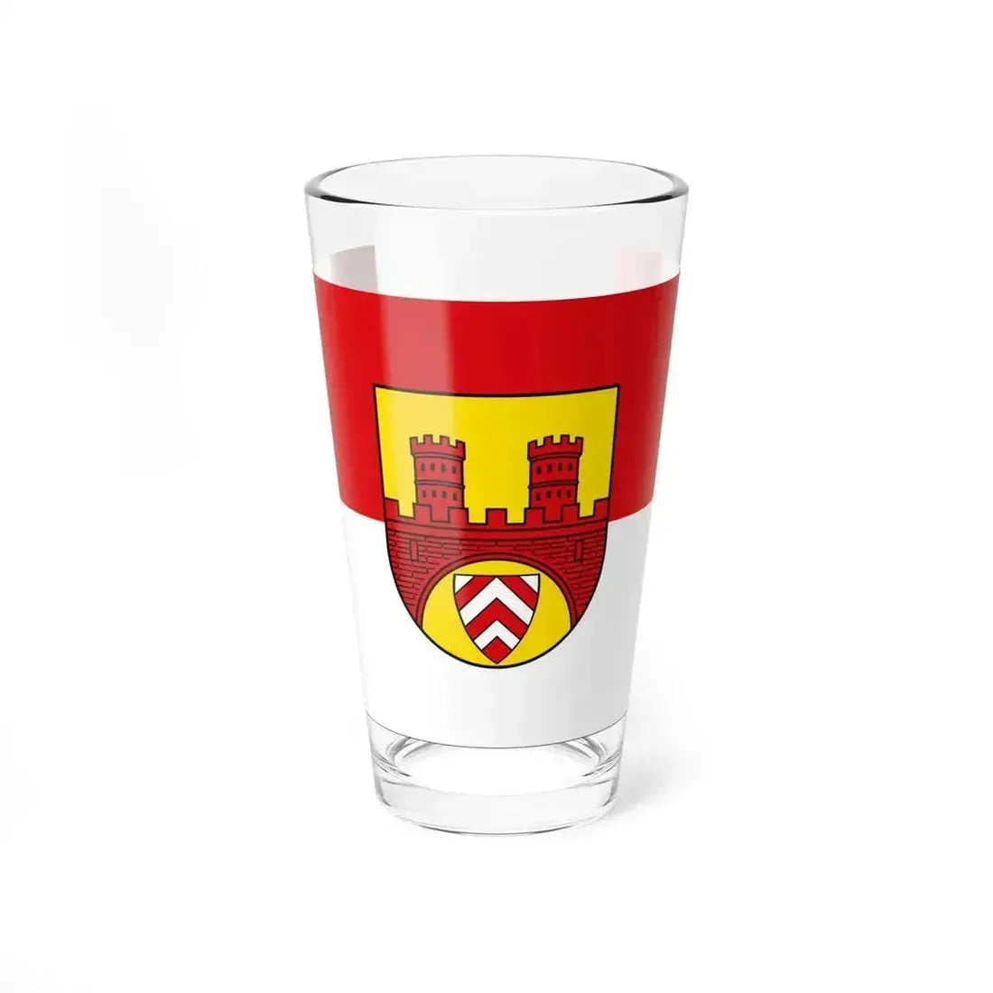 Flag of Bielefeld Germany - Pint Glass 16oz 16oz - Go Mug Yourself