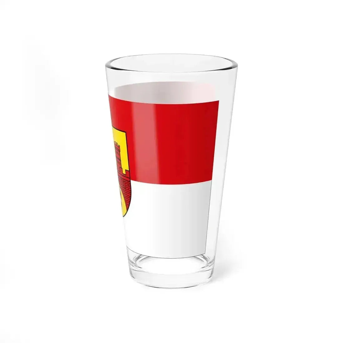 Flag of Bielefeld Germany - Pint Glass 16oz - Go Mug Yourself