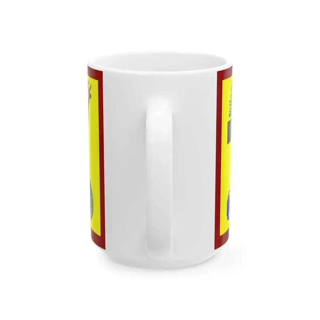Flag of Bienville Parish Louisiana (United States) White Coffee Mug - Go Mug Yourself