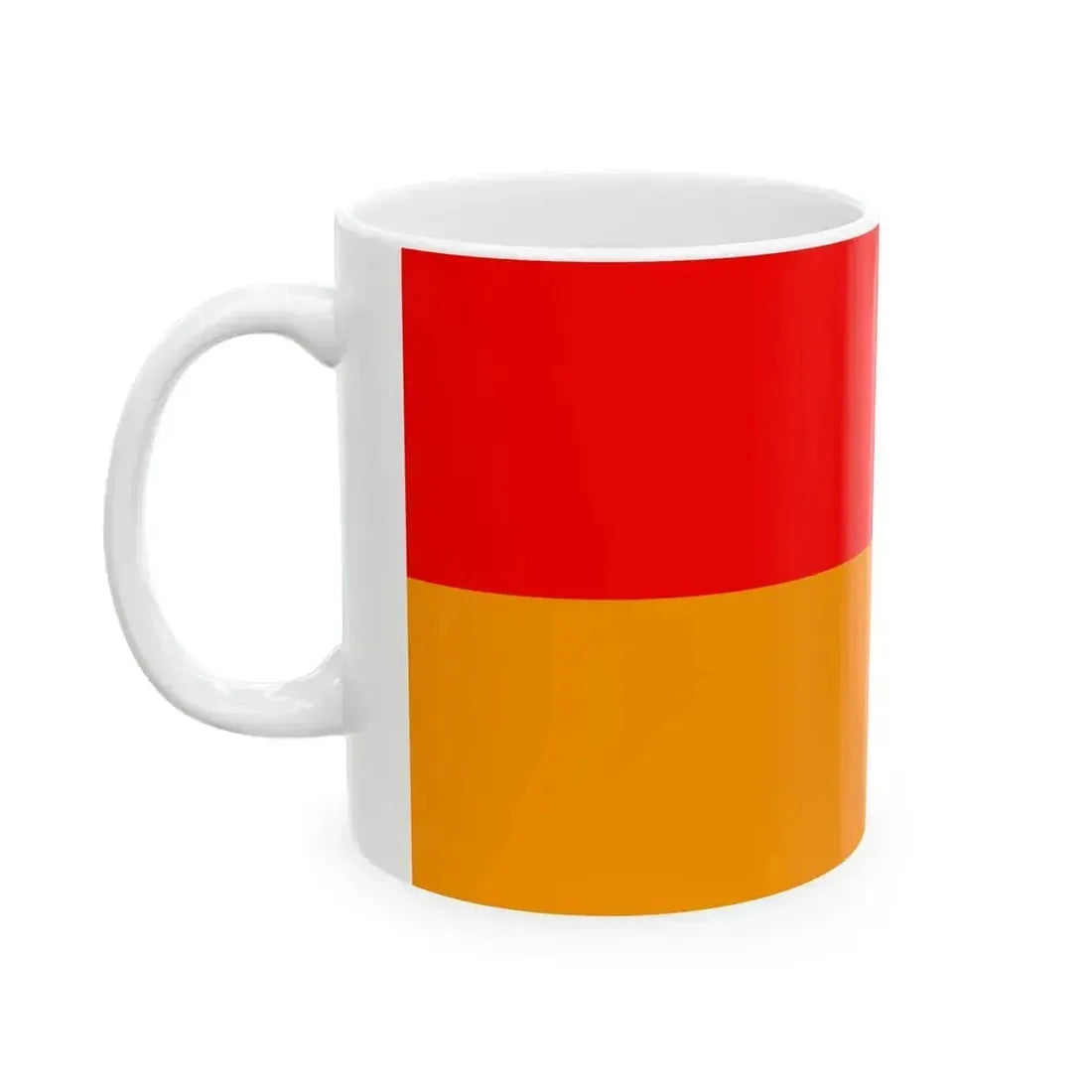 Flag of Bikaner (India) White Coffee Mug - Go Mug Yourself