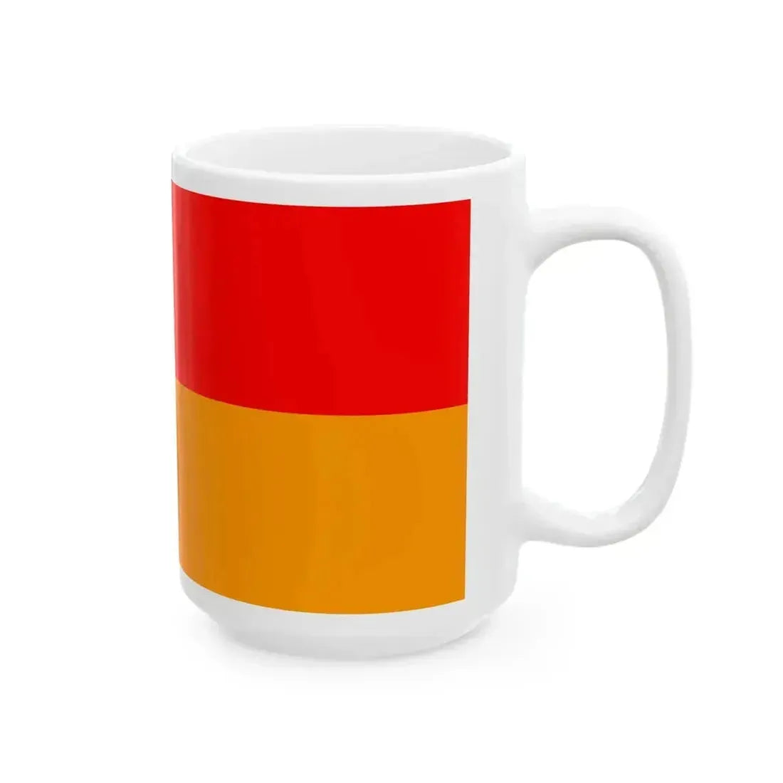 Flag of Bikaner (India) White Coffee Mug - Go Mug Yourself