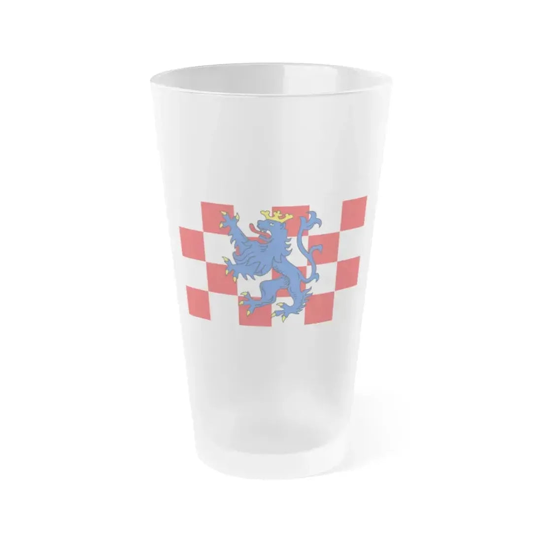 Flag of Birkenfeld Germany - Frosted Pint Glass 16oz 16oz Frosted - Go Mug Yourself