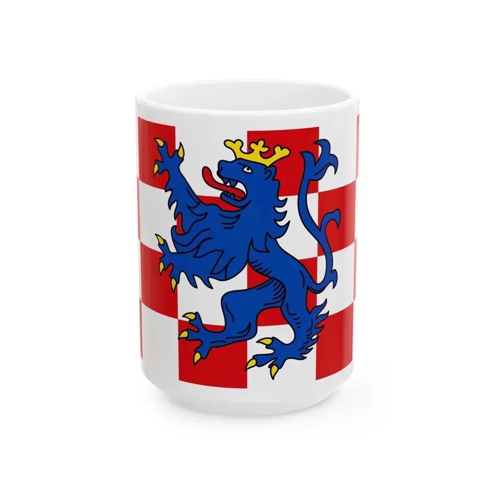 Flag of Birkenfeld Germany - White Coffee Mug 15oz - Go Mug Yourself