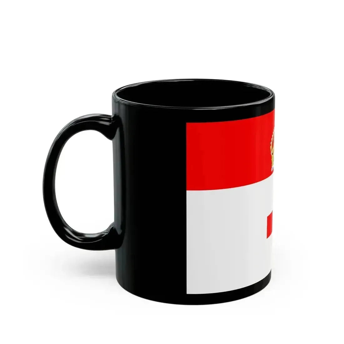 Flag of Birkirkara Malta - Black Coffee Mug - Go Mug Yourself