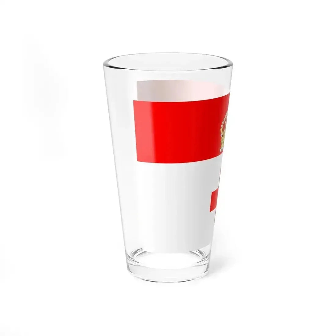 Flag of Birkirkara Malta - Pint Glass 16oz - Go Mug Yourself