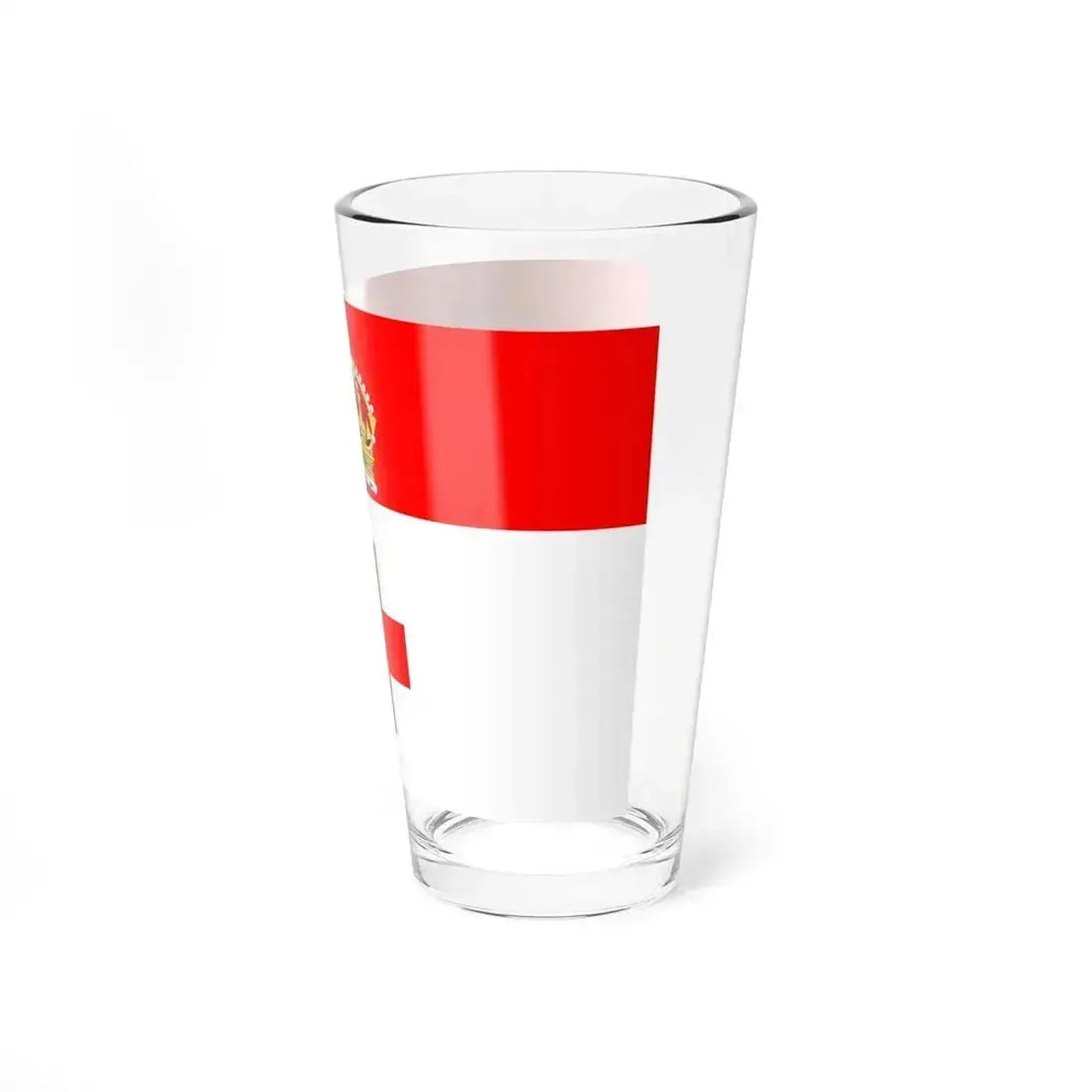 Flag of Birkirkara Malta - Pint Glass 16oz - Go Mug Yourself