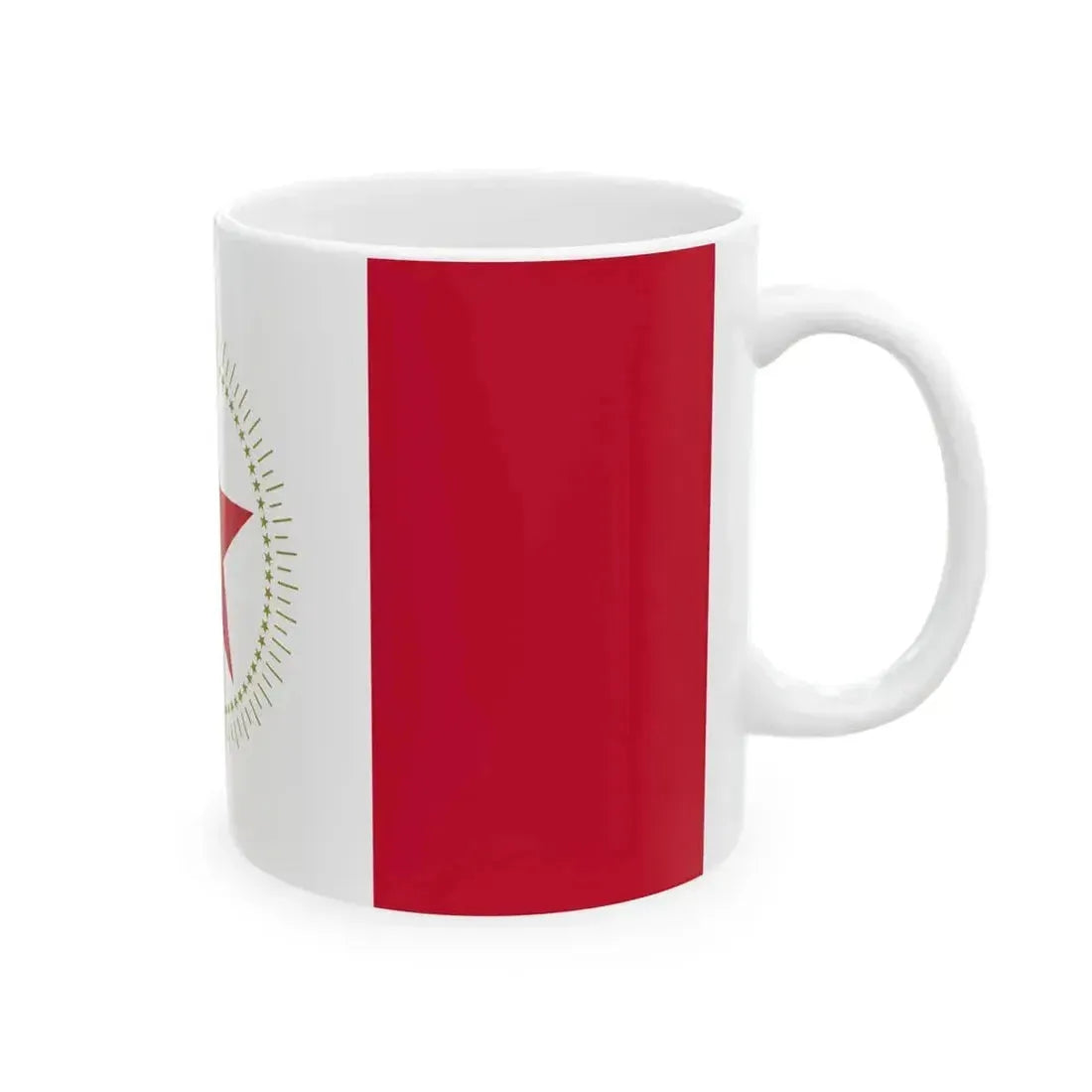 Flag of Birmingham Alabama (United States) White Coffee Mug - Go Mug Yourself