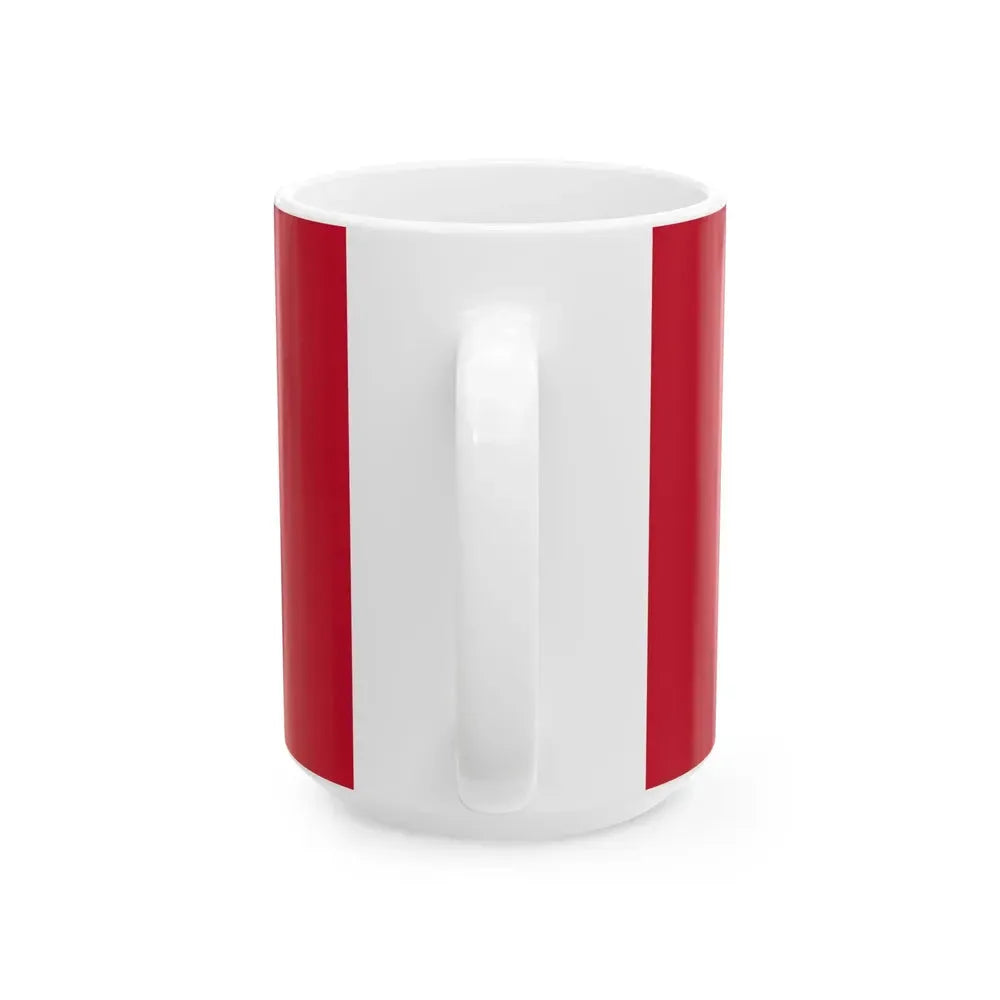 Flag of Birmingham Alabama (United States) White Coffee Mug - Go Mug Yourself