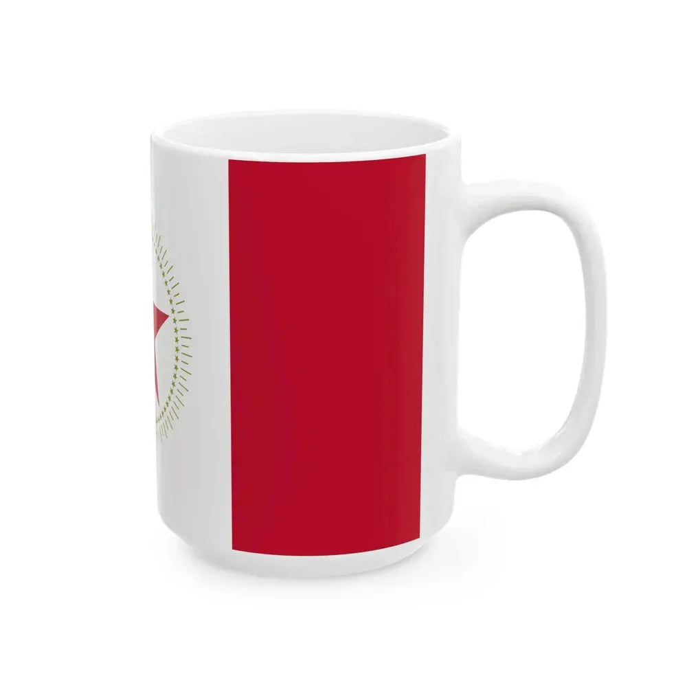 Flag of Birmingham Alabama (United States) White Coffee Mug - Go Mug Yourself