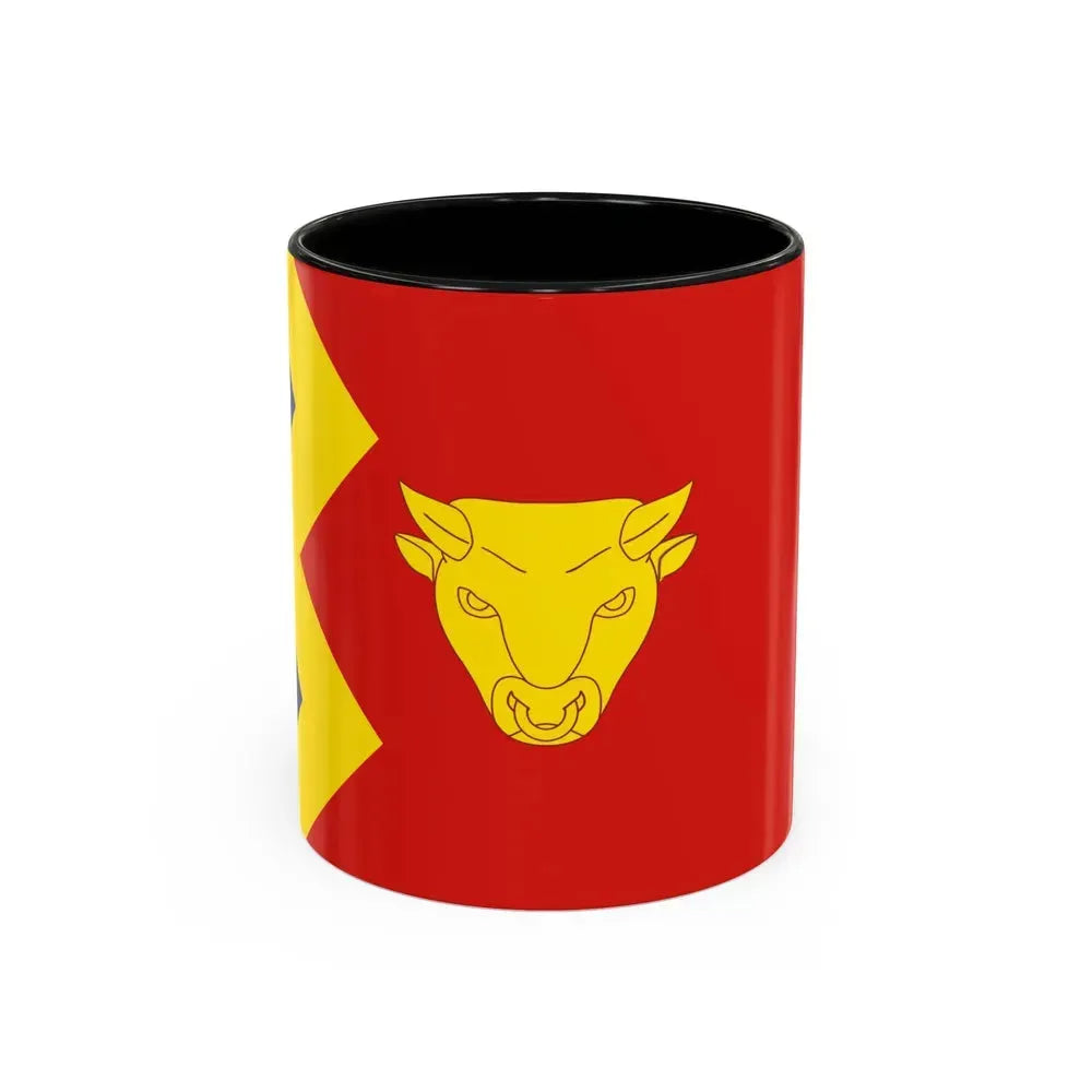 Flag of Birmingham UK - Accent Coffee Mug 11oz Black - Go Mug Yourself