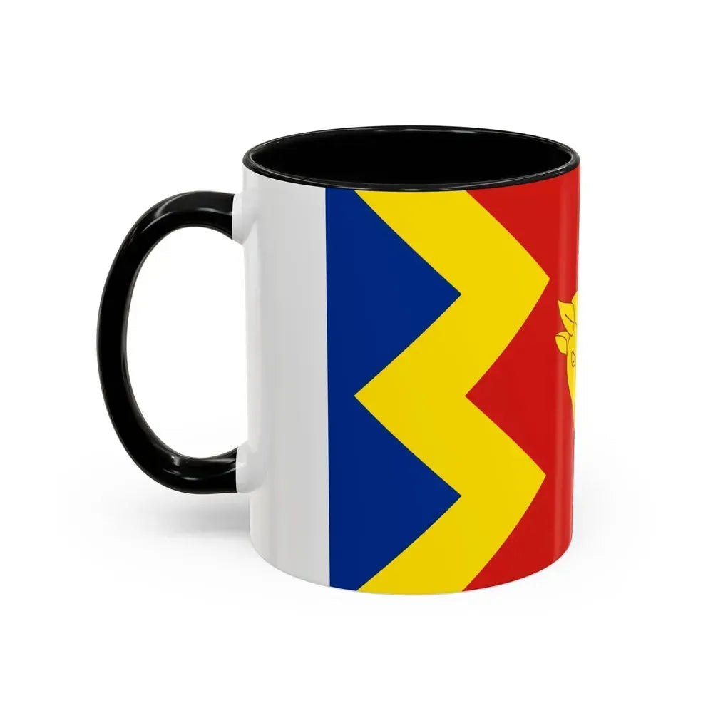 Flag of Birmingham UK - Accent Coffee Mug - Go Mug Yourself