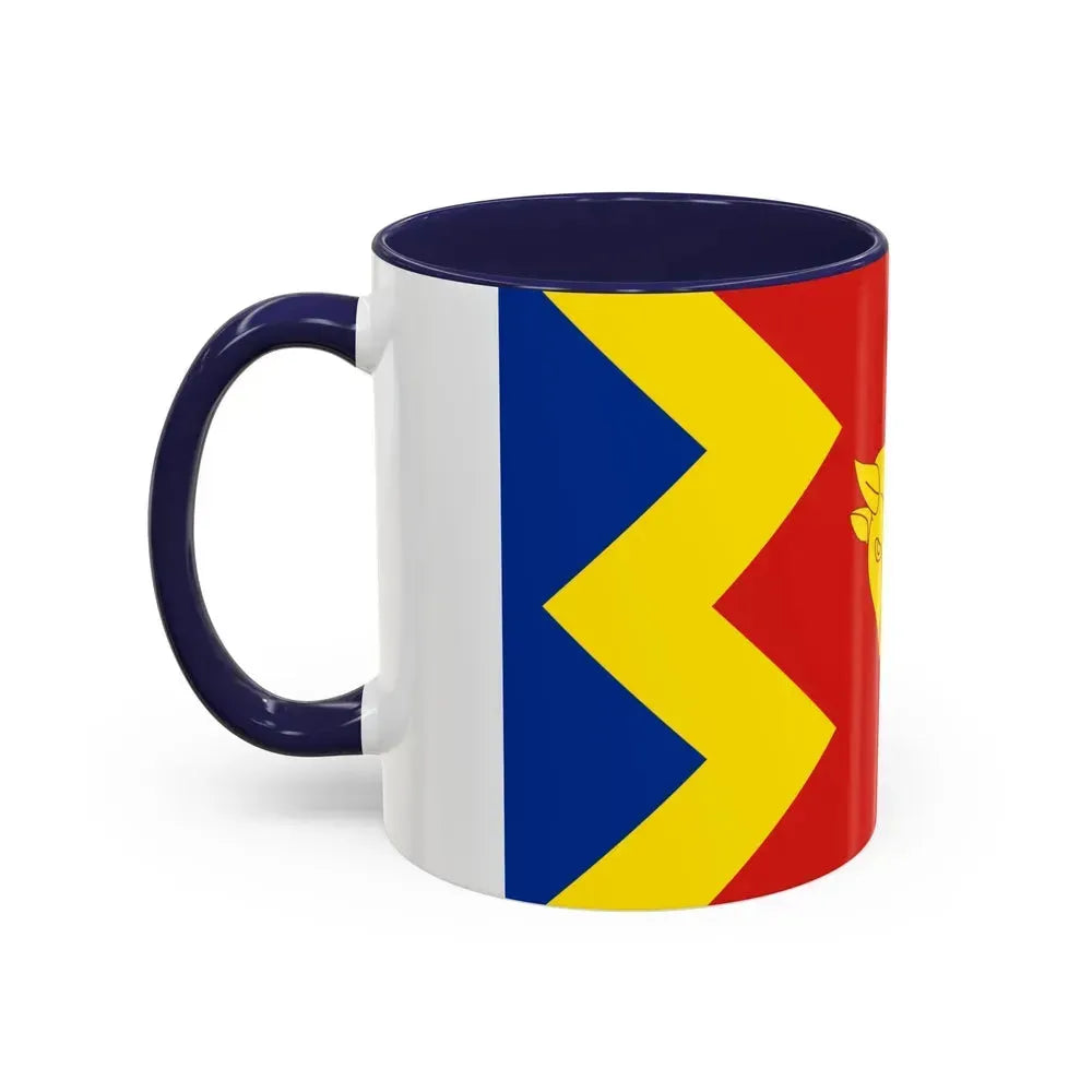 Flag of Birmingham UK - Accent Coffee Mug - Go Mug Yourself