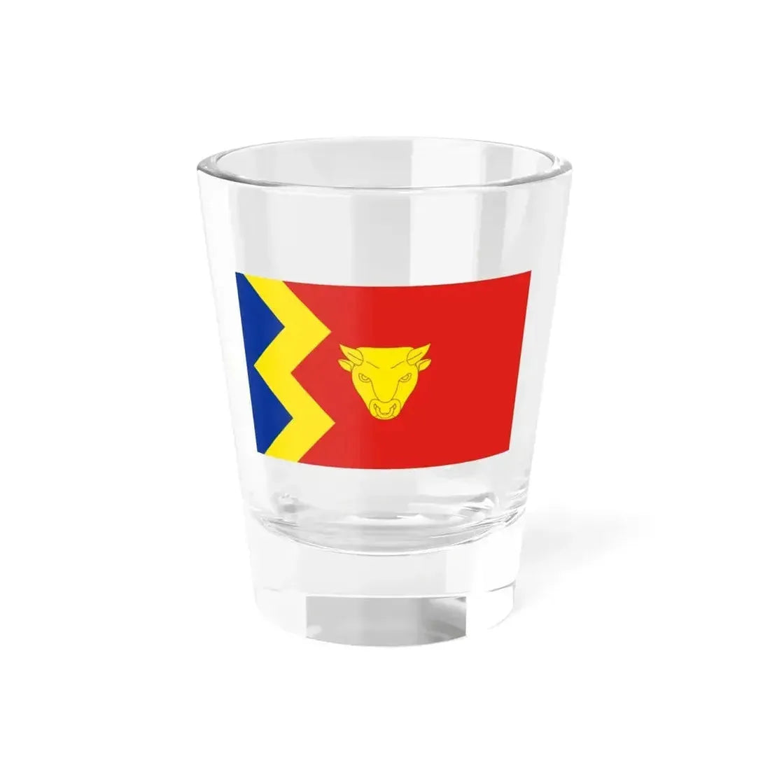 Flag of Birmingham UK - Shot Glass 1.5oz 1.5oz - Go Mug Yourself