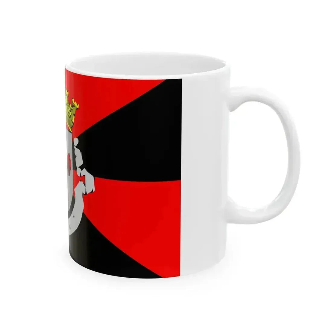 Flag of Bissau (Guinea) White Coffee Mug - Go Mug Yourself