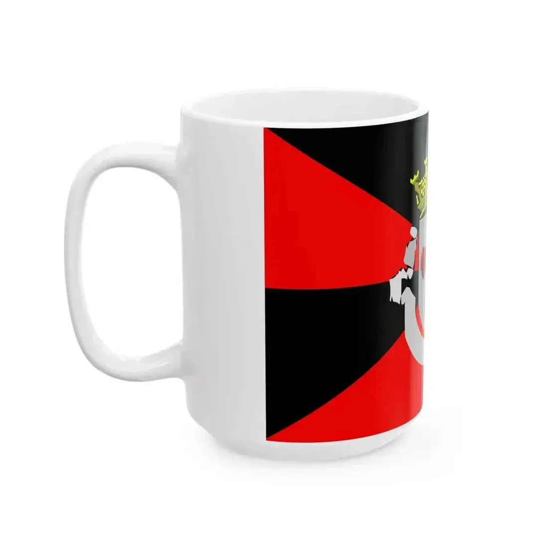 Flag of Bissau (Guinea) White Coffee Mug - Go Mug Yourself