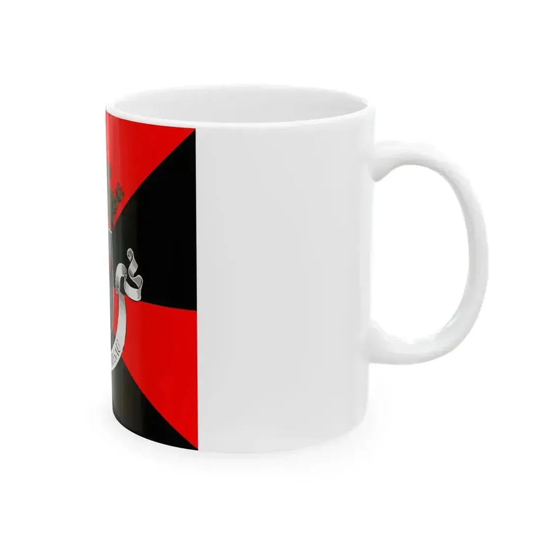 Flag of Bissau Square Version (Guinea) White Coffee Mug - Go Mug Yourself